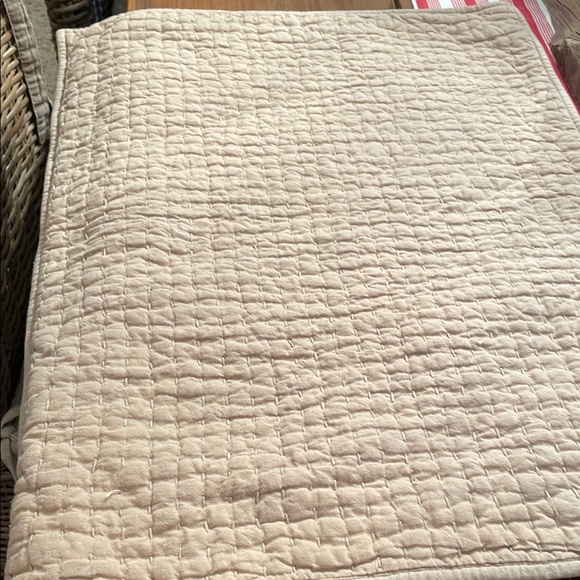 EUC Quilted Pillow Shams from Garnet Hill